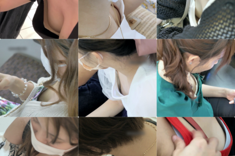 見えそで見えない・・だから覗きたい！