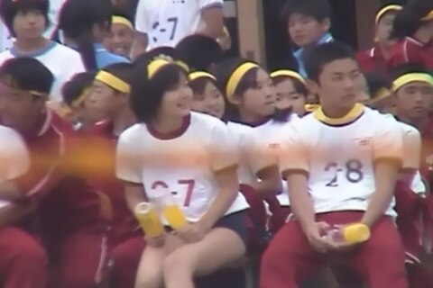 ブルマは友達  男子が群がるブルマ女子