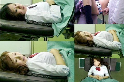 産婦人科検診で何も知らない女子学生達が悪徳医者からやられた...