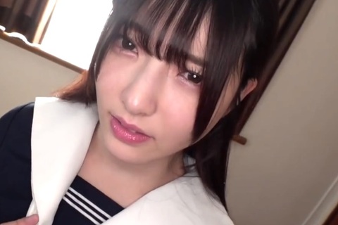制服女子の日常ハメ撮りSEX
