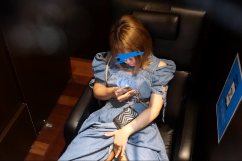 【オナニー盗撮】ネカフェ12