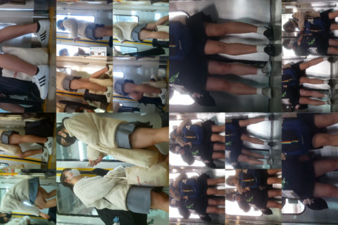 JKトレイン　ムチムチの太ももに挟まれたい その26