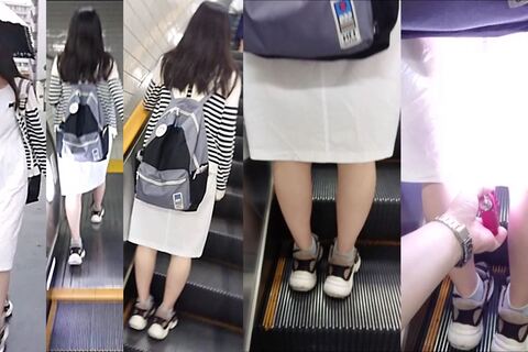 逆さの決定的瞬間！妊婦さんと子連れママのスカート内