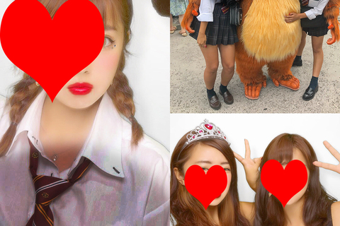 【ブラ透かし】制服 私服女子　ブラ透け加工画像 vol.06