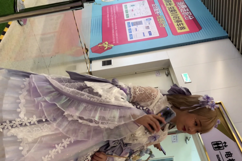 高画質 アジア圏のコスプレ逆さ35