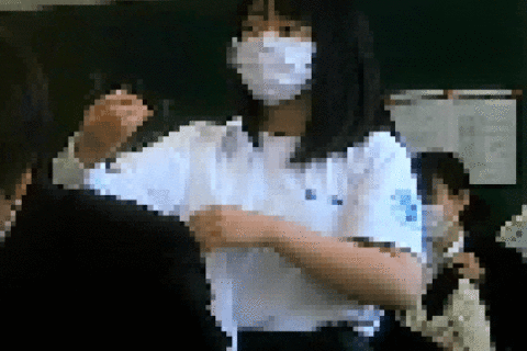 爆乳少女の体育着姿2