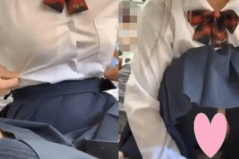 ふざけてたら見えちゃった Vol.67