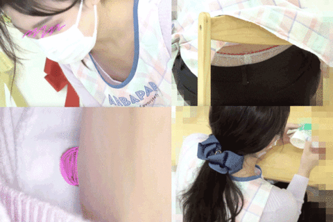 初出し★【幼稚園の美人先生盗撮】【胸チラ＆しゃがみパンチラ】】