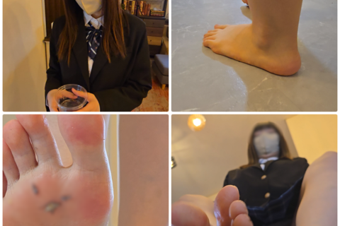 レイナちゃんの美脚でインセクトクラッシュ