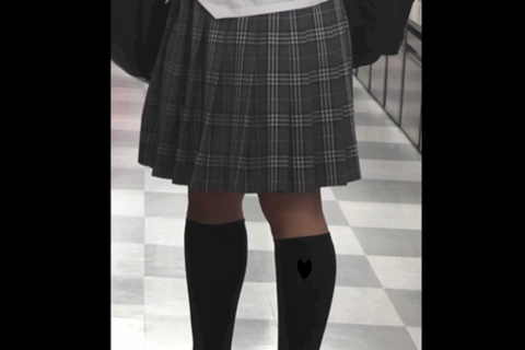 【素人】卒業前に同級生が撮影した★帰宅風景＆町ブラ風景♥パート8