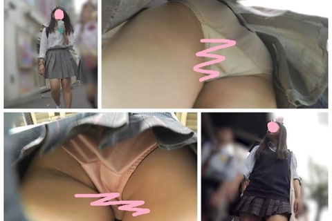 【制服JK16-17】もふもふサテンぱんつ to 締まった...