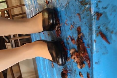 みくちゃんの特定外来種パンプスで踏み潰して駆除　縦編VOL...