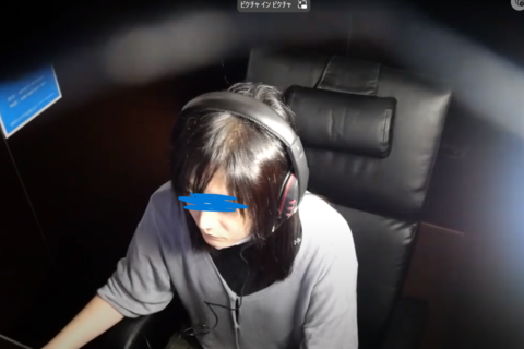 【オナニー盗撮】ネカフェ6