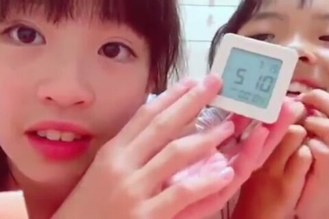 瞳が大きい２人(187)