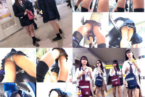 【６８分】みんな有名校だらけのローアングルSHOT　その16