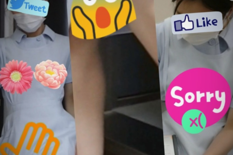 ナース服ペろっ、歯◯衛◯士さんを盗撮◯聴～みたいな動画～(...