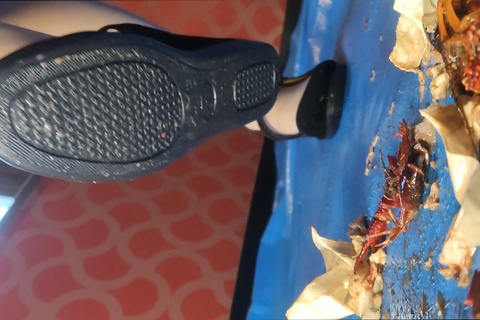 みくちゃんの黒パンプスでザリガニ最終章