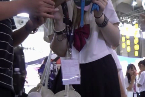 高画質 アジア圏のコスプレ逆さ36