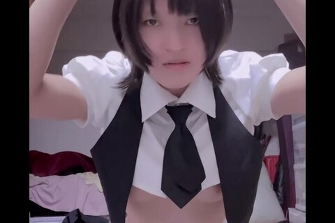 ☆美人コスプレイヤー神回！！胸ちら風　ライブ配信　地区チラ...