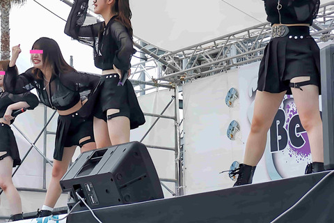 ビーチの歌姫たち＃005：【4K動画】揺れすぎて気になります！！