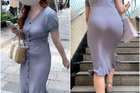 「揉みたくなる美巨乳！肉感BODYのお姉さん」