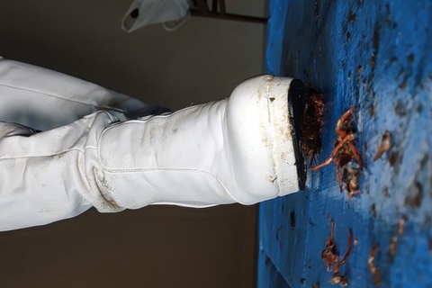 シン魔女っ娘みくちゃんの白ブーツでザリガニ駆除VOL1