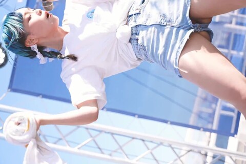 アイドルパンチラ21分 Stage live upskir...