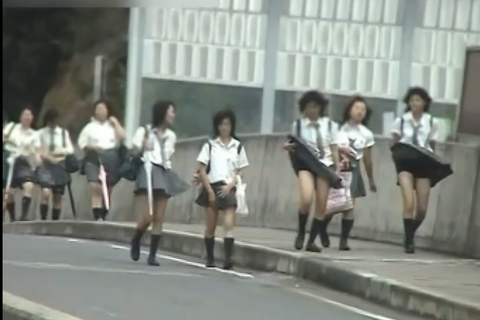 JK通学路　手持ちカメラ　神風編