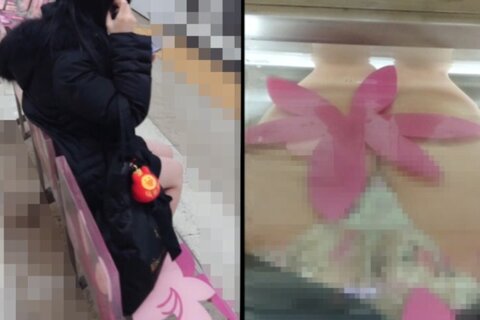 ☆パンチラ☆私服の天使 33「透明ベンチで透けるP」