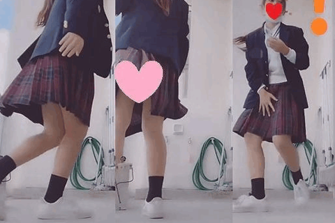 ふざけてたら見えちゃった Vol.54