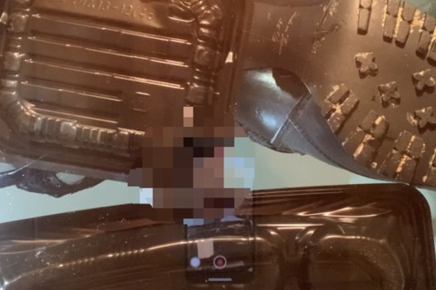 幸子女王様による唐揚げ弁当と唐揚げのフードクラッシュ‼️〔真下