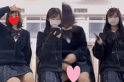 ふざけてたら見えちゃった Vol.32