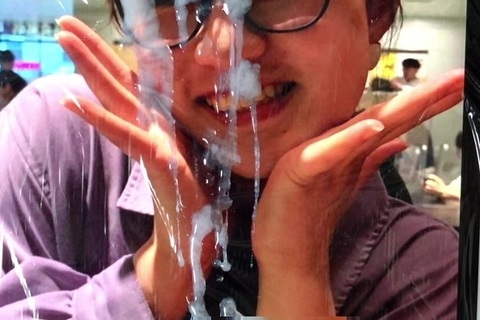 0326,(リクエスト）素人娘にぶっかけ