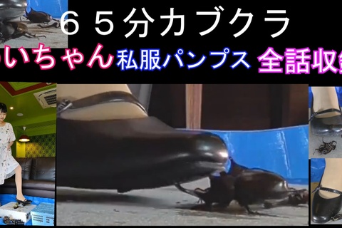 めいちゃんの私服パンプスでカブトムシクラッシュ全作品セット！