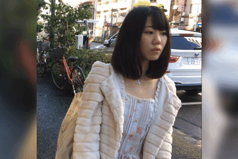 読モちゃんを粘着逆さ撮り♥【ガチ】