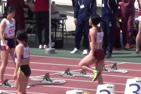 【素人撮影】インターハイ女子陸上 JDアスリートが魅せてく...