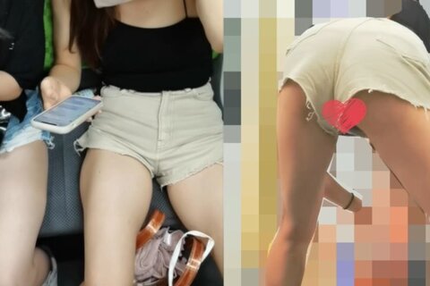 ☆ハミ☆私服の天使 29「突き出しショーパン」