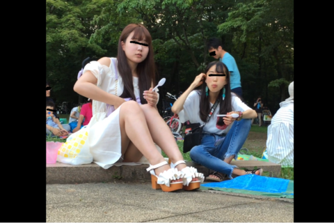 休日の美脚　パンチラコレクション 美少女編