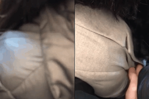 電車内ち〇ん報告【触ったり押し付けたり】 Vol.1