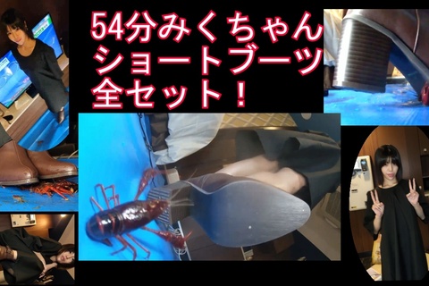 大容量５４分みくちゃんのショートブーツザリクラ全セット！