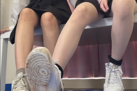 2回目撮影❣️可愛い清楚系専門学生とお友達のダブルクラッシ...