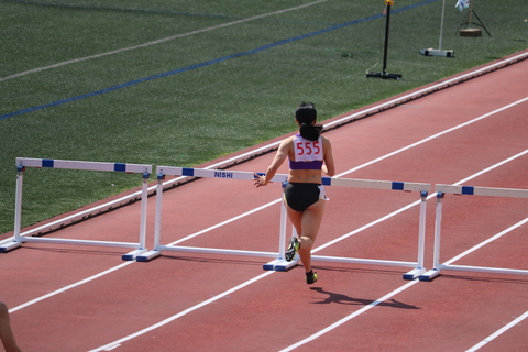 【高画質写真】JD女子陸上大会 くい込むレーシングブルマと...