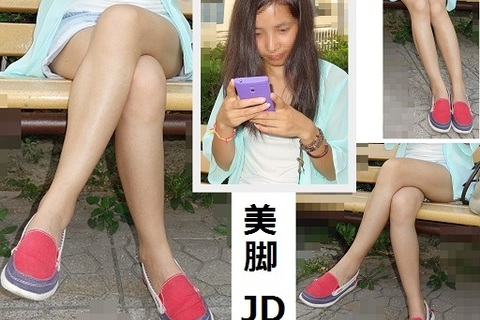 43【超高画質！画像】JD としこ【美脚 生脚 太もも】＋おまけ街撮り