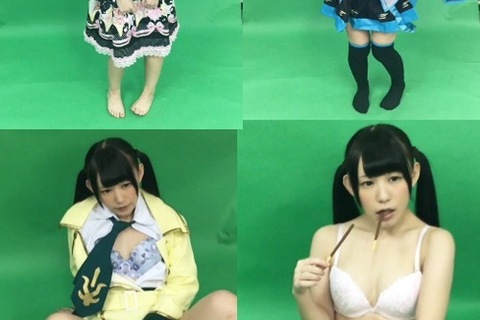 ★下着撮影176後編★秋葉原ツインテ撮影会★裏Kawaii...