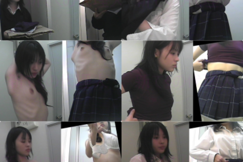 モニター応募のモデル着替え