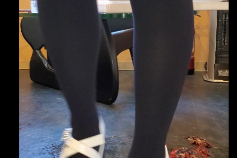 「ひめちゃん」パンプス白１