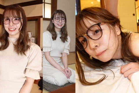 メガネ美女をおもちゃにしてイタズラ、生ハメしてみた。