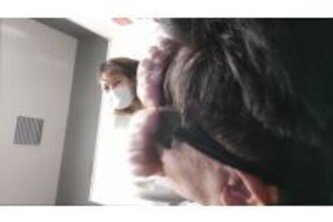 めいちゃんと踏み踏み遊びVOL４ソックスと裸足とスクリーン編