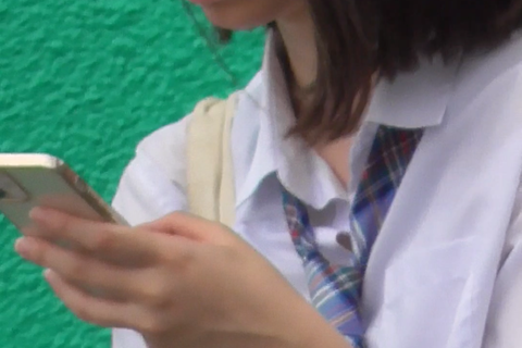 待ち合わせ中のKちゃん