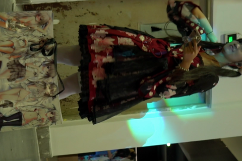 高画質 アジア圏のコスプレ逆さ46